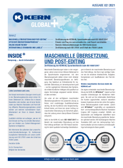 Download Newsletter Global+ 02/2021