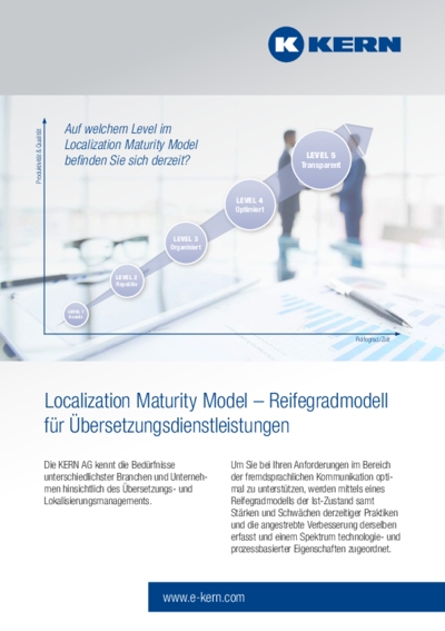 Download Infoblatt Localization Maturity Model