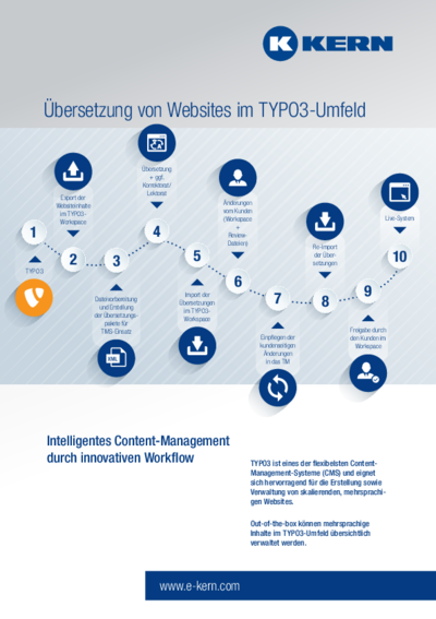 Download Infoblatt Übersetzung von Websites im TYPO3-Umfeld