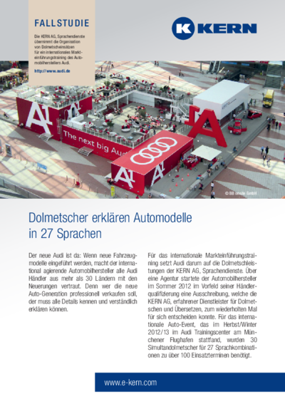 PDF Download Fallstudie Dolmetscher erklären Automodelle in 27 Sprachen