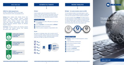 Download translation technologies flyer