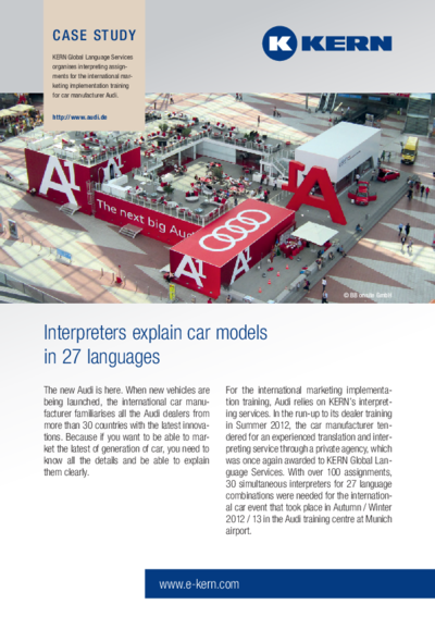 PDF-Download: Interpreters for Audi