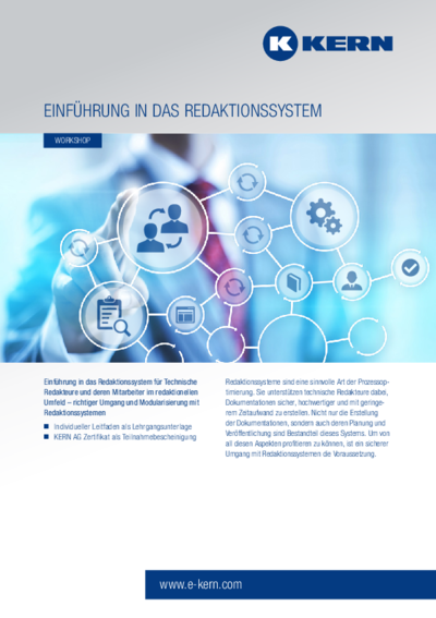 Download Workshop: Einführung in das Redaktionssystem