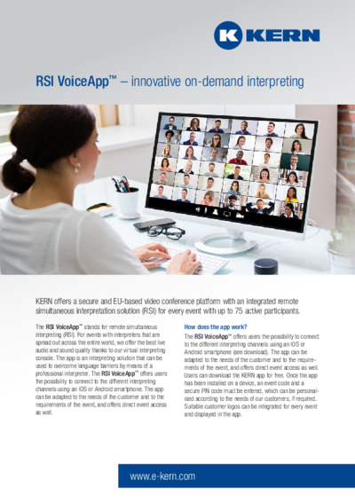 PDF Download Infosheet RSI VoiceApp™